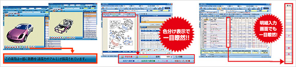 色分け機能搭載（オプション）