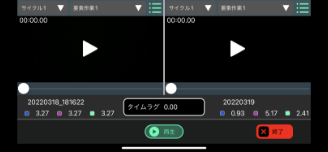 Mobile OTRS　動画比較